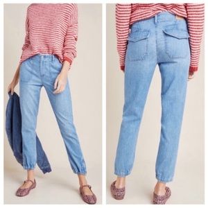 PAIGE Mayslie Houston High Rise Denim Jogger size 27